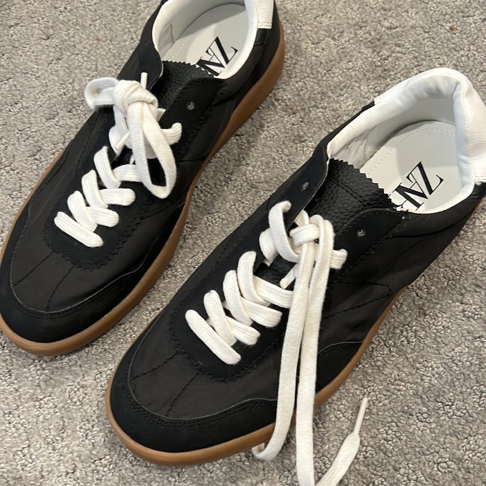 Zara black sneakers - size 39/8.5